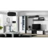 Cama TV-taso SOHO 180 harmaa/valkoinen kiiltävä
