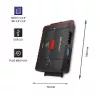 USB 3.0 - IDE SATA III -sovitin QOLTEC 50645