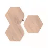 Tunnelmavalaistus Nanoleaf Elements puukuvio Hexagon laajennuspaketti 3 kpl