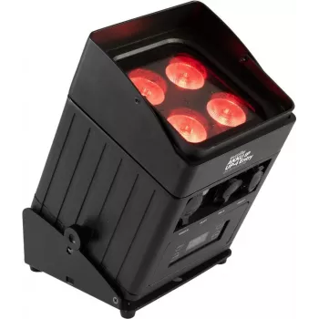 LED-akkukäyttöinen valonheitin EUROLITE AKKU IP UP-4 Entry QCL QuickDMX