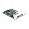 DeLOCK PCI Express x4 -kortti 2 x ulkoiseen USB 10 Gbit/s Type-A -naaras Low Profile