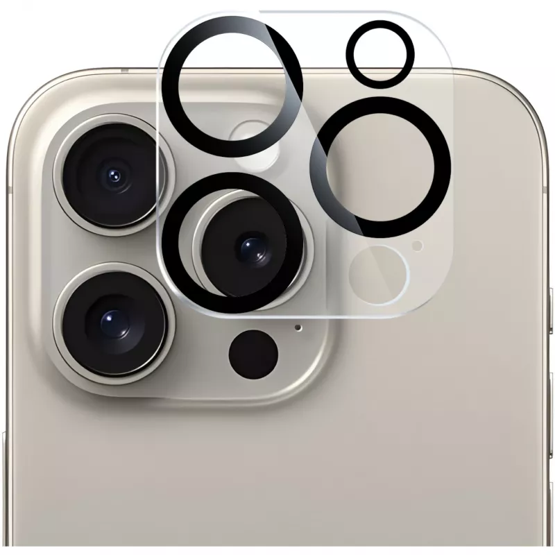 NEVOGLASS 3D-kameransuojalasi, näytönsuojakalvo iPhone 16 /16 Plus