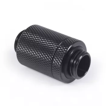 Alphacool ES D-Plug 25,5 mm G1/4 AG G1/4 AG - Deep musta (17580)