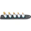 Hylsysarja Hazet 990-SR/5 monikulmahylsyt lyhyet, 5 kpl, koot M6–M14