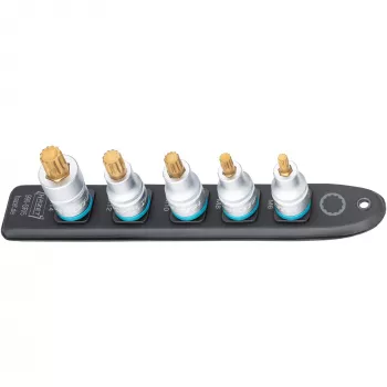 Hylsysarja Hazet 990-SR/5 monikulmahylsyt lyhyet, 5 kpl, koot M6–M14