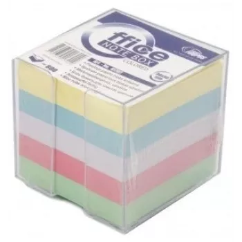 Muistilaput Forpus 9x9 cm, sekalainen, liimaamaton, kannella (800) 0716-007
