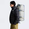 Matkalaukku The North Face Base Camp Duffel M - stone slab/granite harmaa