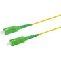 Logilink Professional - patchkaapeli - SC/APC Singlemode (M) - SC/APC Singlemode (M) - 5 m - 2 mm - kuitu - Simplex - 9/125 mikrometriä - G.657.A2/OS2 - halogeeniton - keltainen