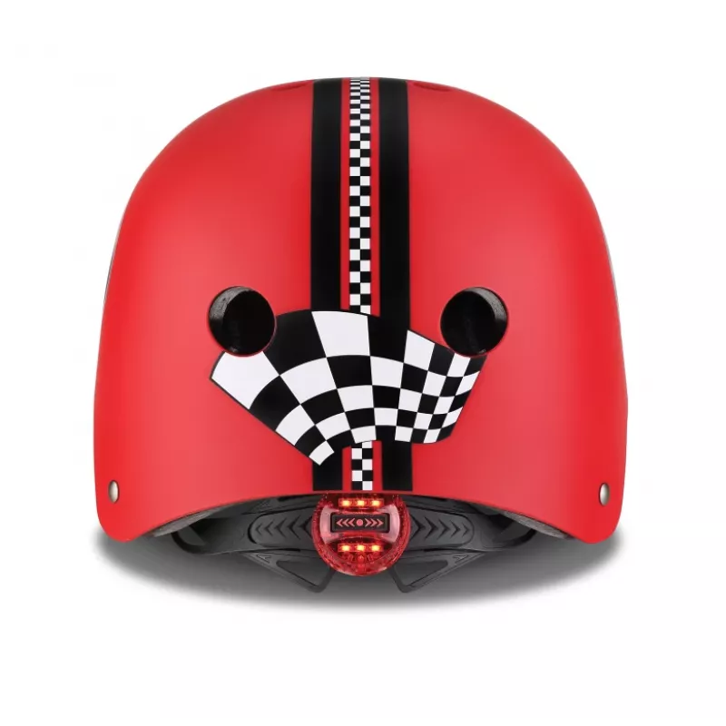 Suojakypärä GLOBBER Elite Lights XS/S 48–53 cm punainen