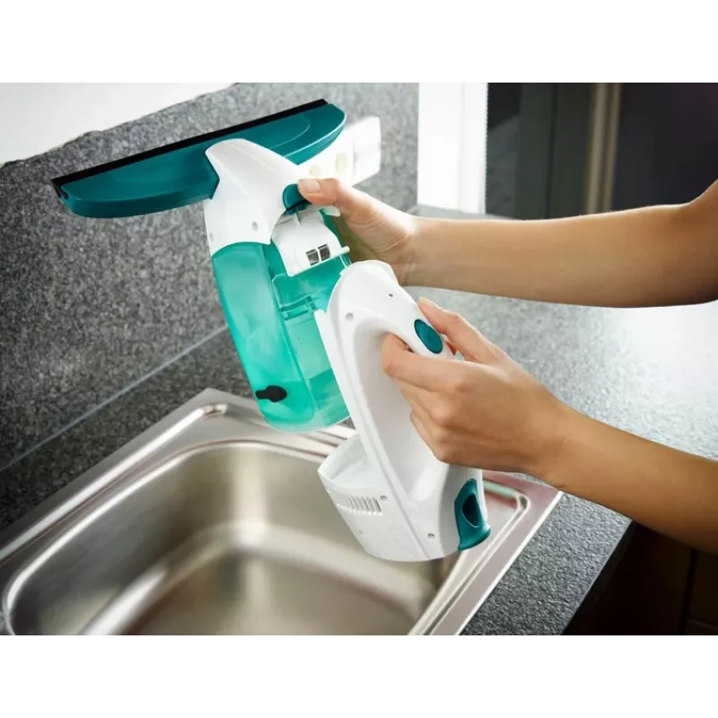 Leifheit ikkunaimuri lasinpesuri Dry&Clean kahvalla ja pesuharjalla 51003