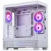 PHANTEKS XT View Matrix -tietokonekotelo, miditorni, E-ATX, karkaistu lasi, Matrix LED - valkoinen (PH-XT523VM1_DWT01)