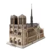 3D-palapeli CubicFun Notre Dame, 293 osaa, mittakaavatarkka katedraalin malli
