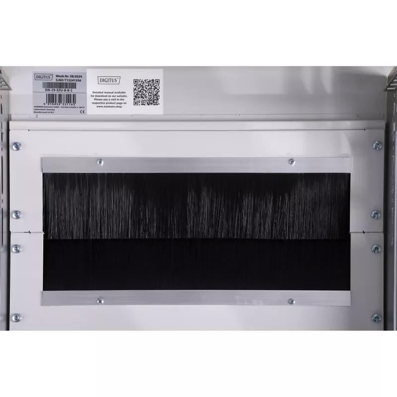 DIGITUS verkkokaappi Unique 32HE 1609x800x800mm harmaa (rahtilähetys)