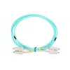 Kuitupatchkaapeli Extralink SC/APC–SC/APC, monimuotokuitu OM3, duplex, 3 mm vaippa, 5 m