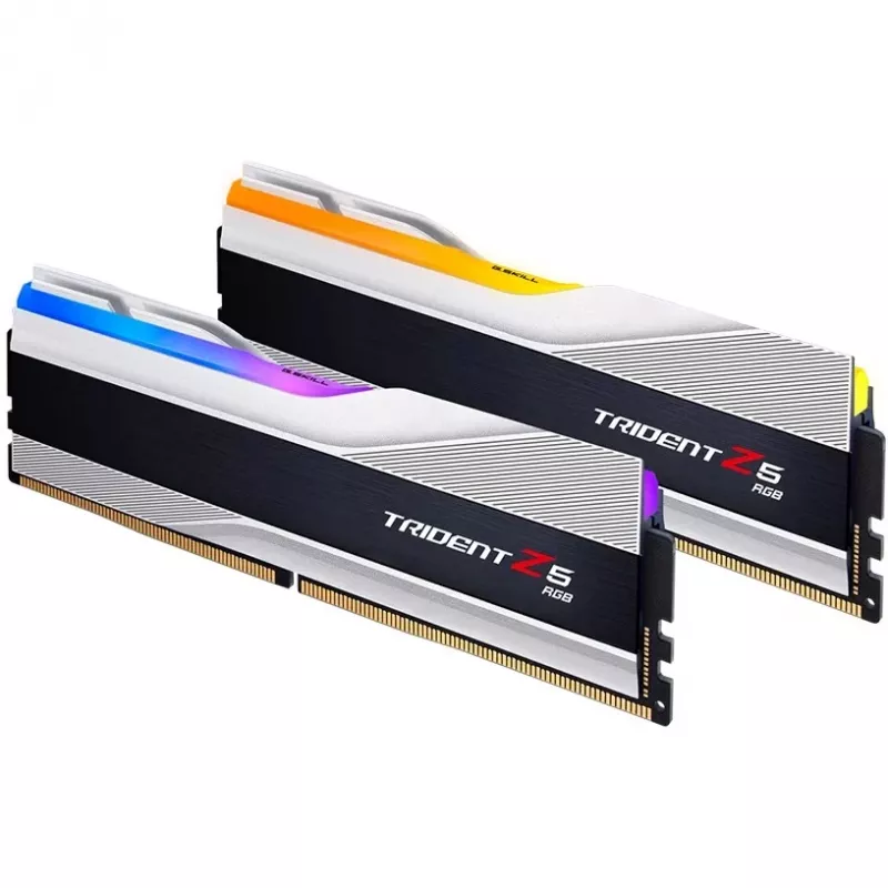 G.Skill Trident Z5 RGB F5-7200J3646F24GX2-TZ5RS DDR5 muistisarja 48 GB (2 x 24 GB) 7200 MHz CL36, hopea