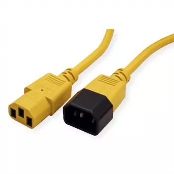 ROLINE 19.08.1532 virtajohto keltainen 3 m IEC 320 (19.08.1532)
