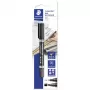 Pysyvä merkkiaine Staedtler Lumocolor permanent duo 348 B musta 1 kpl