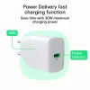 Virtalähde Green Cell PowerSource Solo30 30W valkoinen — USB-C-laturi, 30 W lähtöteho