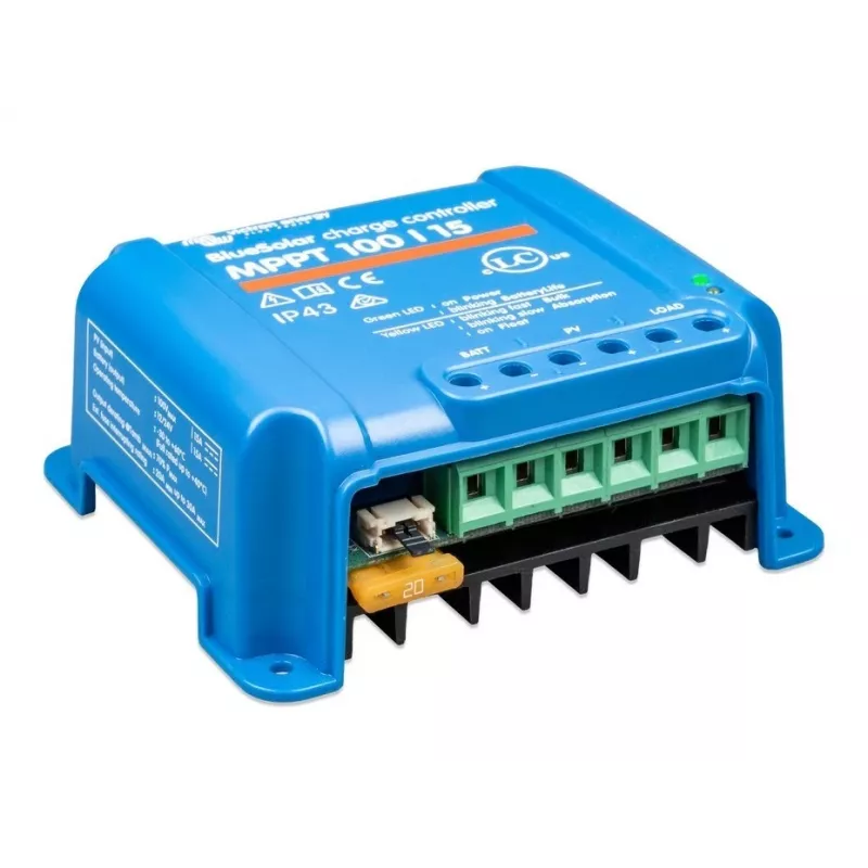 MPPT aurinkolataussäädin Victron Energy BlueSolar 100/15 — 15A, 100V max PV