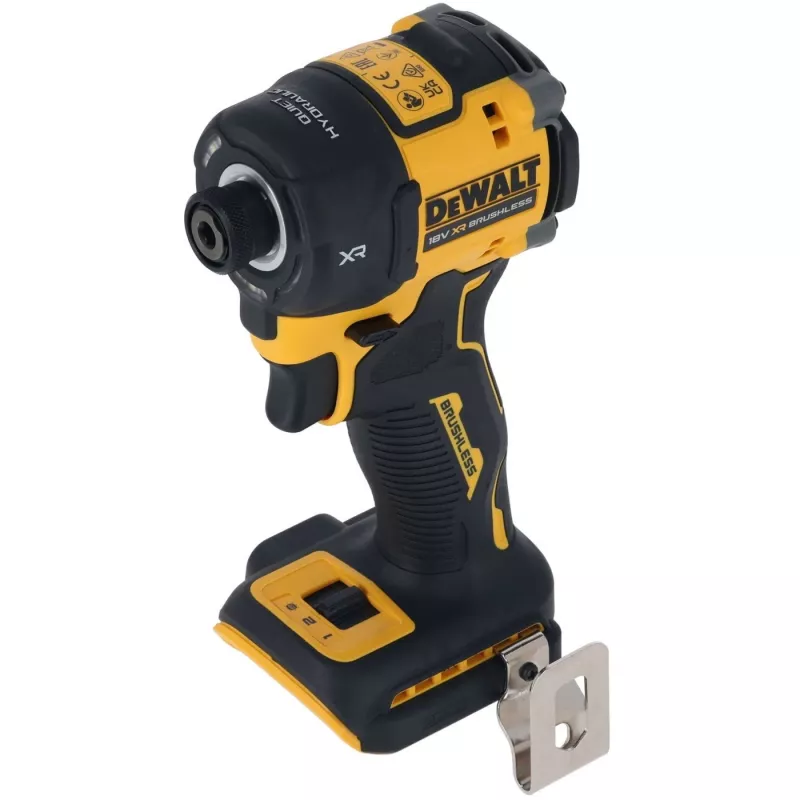 Ruuvinväännin DeWalt DCF870NT-XJ, 18V Li-Ion, 56 N·m, 1/4 inch istukka, pistoolikahva, 100 mm pituus