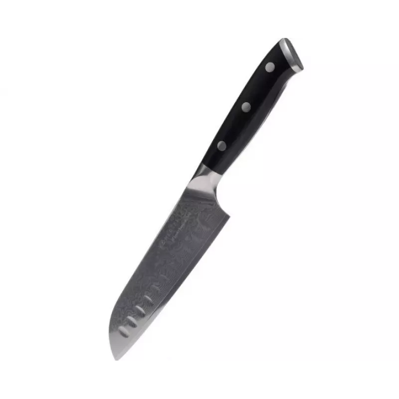 Kohersen Elegance eebenpuu santoku-veitsi damaskiteräs 12,7 cm