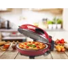 Beper P101CUD300 Party Line pizzauuni, 1200 W, 400°C, 31 cm tulenkestävä kivi, punainen