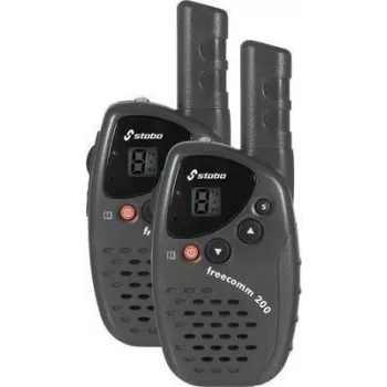 Stabo freecomm 200 radiopuhelin 8 kanavaa musta