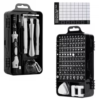 Extralink tarkkuuruuvimeisselisarja, Torx-ruuvimeisselit 120 in 1