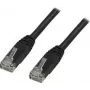 Verkkokaapeli Deltaco UTP Cat6 RJ-45 RJ-45 2 m musta