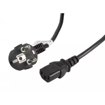 Lanberg CA-C13C-11CC-0030-BK virtakaapeli musta 3 m C13-liitin CEE7/7 (CA-C13C-11CC-0030-BK)