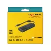 Kannettavan tietokoneen telakka DeLOCK 63932 USB 3.2 Gen 1 Type-C musta