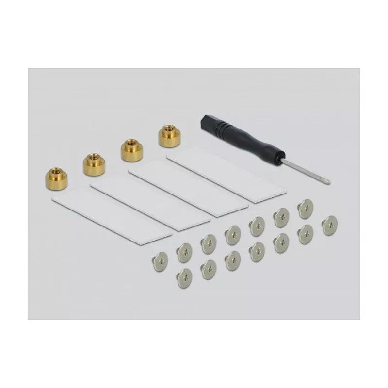 DeLOCK PCI Express x16 -kortti 4 x sisäiseen NVMe M.2 Key M 89044