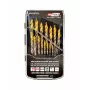 Poranteräsarja AWTools M2 HSS-TiN 19 kpl 1,5–10 mm metallille