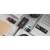 Emtec X210 ELITE 2 TB USB Type-C 3.2 Gen 2 (3.1 Gen 2) musta, punainen