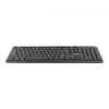 Näppäimistö Gembird KB-U-103-RU toimisto USB QWERTY englanti venäjä musta