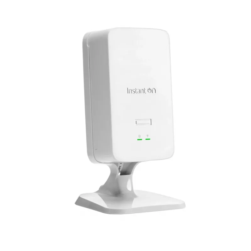 HPE Networking Instant On AP22D Wi-Fi 6 -tukiasemapaketti virtalähteellä, valkoinen