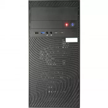 Tietokonekotelo Inter-Tech Case Micro IT-6516 Ripple musta