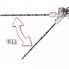 Einhell GC-HC 90/2046 T pensasleikkuri/oksasaha
