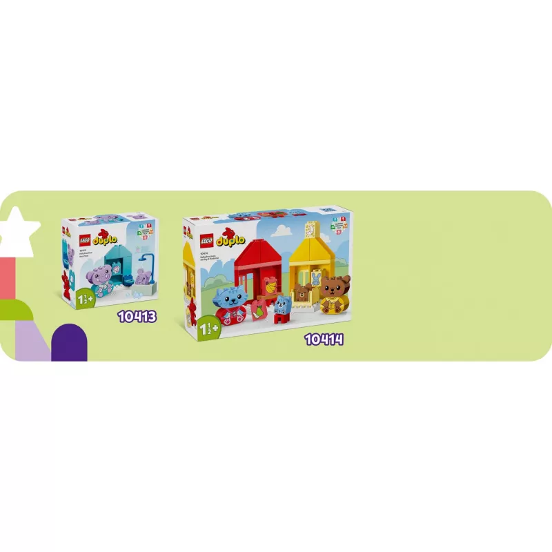 LEGO DUPLO ensimmäiset päivärytmit: ruokailu & nukkumaanmeno 10414
