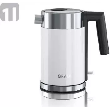 Vedenkeitin Graef 1 L 2200 W ruostumaton teräs valkoinen