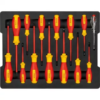 Bosch Professional VDE-ruuvitalttasarja, sekalainen, 14-osainen (1600A02NF9)