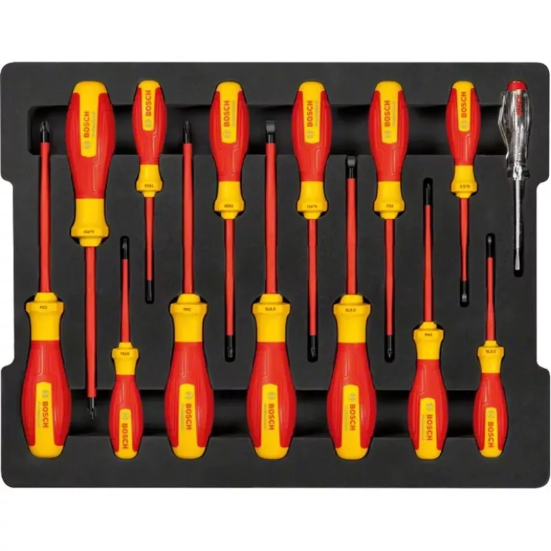 Bosch Professional VDE-ruuvitalttasarja, sekalainen, 14-osainen (1600A02NF9)