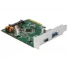 DeLOCK 90299 PCIe x4 -kortti, 1x USB Type-C + 1x USB Type-A, USB 3.2 Gen 2 (10 Gbps)