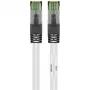 Wentronic 55127 - 5 m - Cat8.1 - S/FTP (S-STP) - RJ-45 - RJ-45 - valkoinen