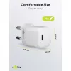 Goobay yleinen musta AC-pikalaturi sisäkäyttöön 65403 USB Type-C 110-240V