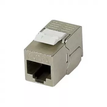 Synergy 21 Keystone-moduuli TP-rasia RJ45 CAT6A 500MHz lyhyt kaapelikiinnikkeellä - kaapeli - digitaali/data