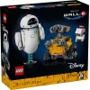 LEGO Disney Pixar 43279 WALL-E ja EVE rakennussarja, 811 osaa, 18+
