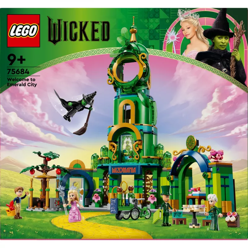 Bricks Wicked 75684 Tervetuloa Smaragdikaupunkiin