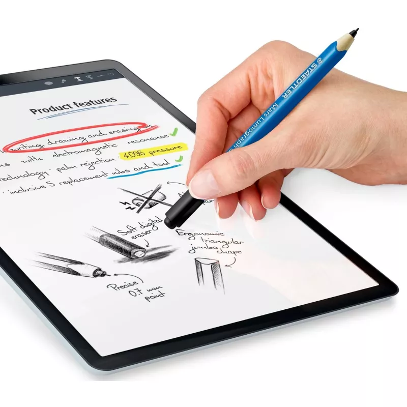 Staedtler Mars Lumograph Digital Jumbo digitaalinen kynä, sininen