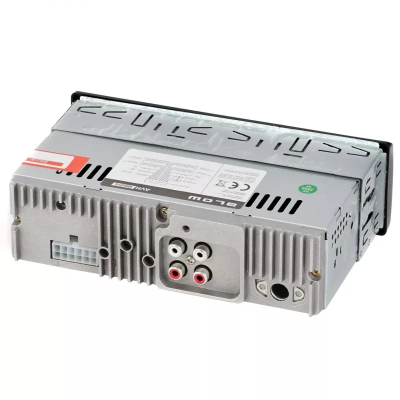 BLOW AVH-8624 autoradio, 1 DIN, FM RDS, Bluetooth, USB, SD/MMC, AUX, MP3, LCD-näyttö, kaukosäädin, musta